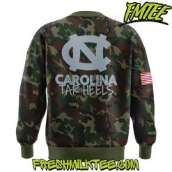 UNC Basketball Coach Hubert Davis Camo Sweater