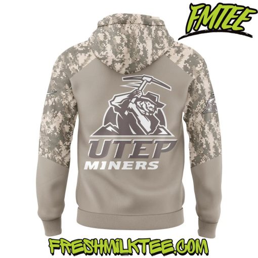 UTEP Miners Football NCAA Salute To Service Hoodie