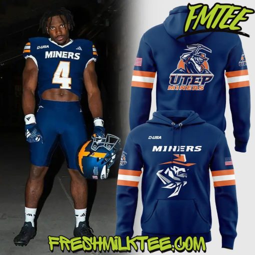 UTEP Miners Football NCAA Uniform Hoodie