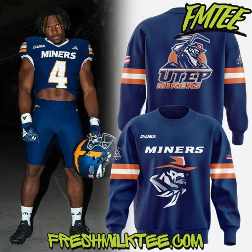 UTEP Miners Football NCAA Uniform Sweatshirt