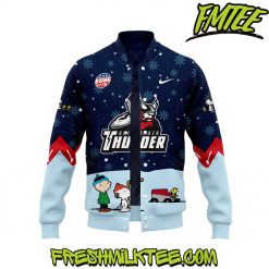 Adirondack Thunder ECHL Peanuts x Snoopy Baseball Jacket