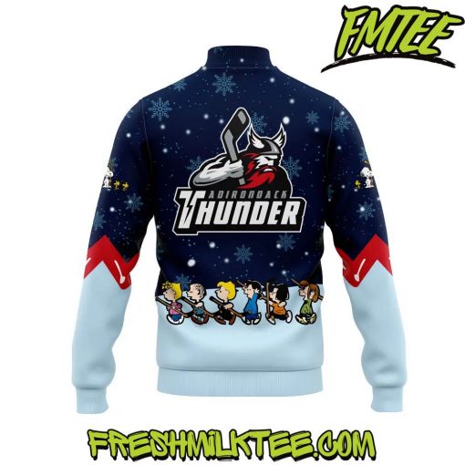 Adirondack Thunder ECHL Peanuts x Snoopy Baseball Jacket