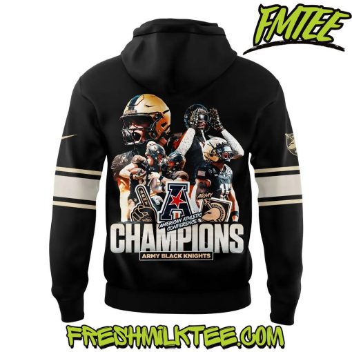 Army Black Knights 2024 AAC Football Conference Champions Hoodie