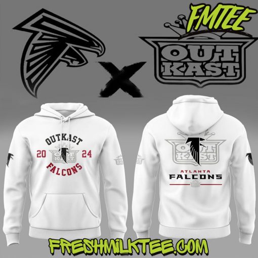 Atlanta Falcons NFL White Hoodie