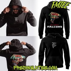 Atlanta Falcons NFL x Mifland Black Hoodie