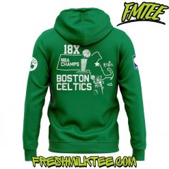 Boston Celtics NBA 18X Champions Hoodie