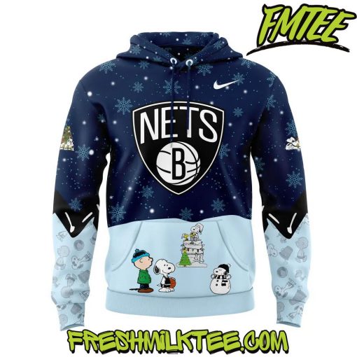 Brooklyn Nets NBA Peanuts x Snoopy Hoodie