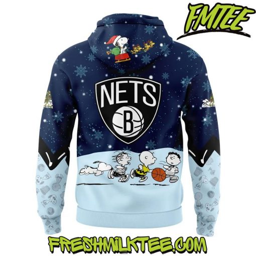 Brooklyn Nets NBA Peanuts x Snoopy Hoodie