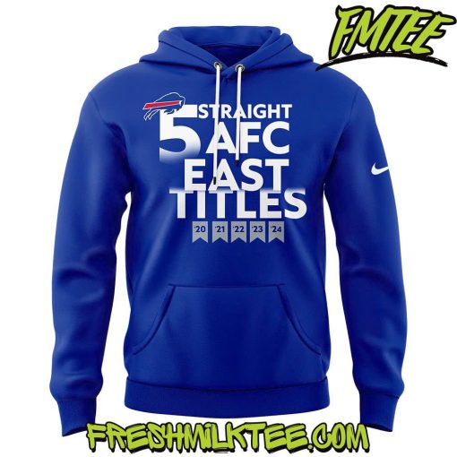 Buffalo Bills NFL Nike 2024 AFC East Division Champions Hoodie