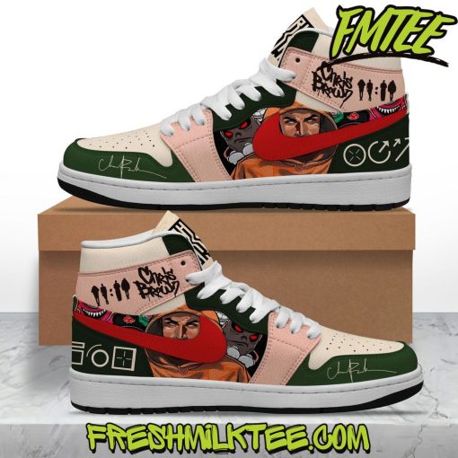 Chris Brown Team Breezy Air Jordan 1 Sneaker