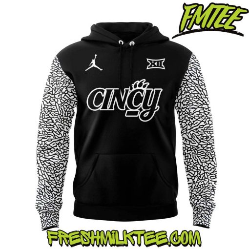 Cincinnati Men’s Basketball Black Cat Hoodie