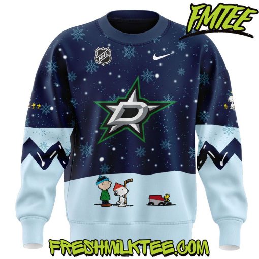 Dallas Stars NHL Peanuts x Snoopy Night Nike Sweatshirt