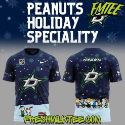 Dallas Stars NHL Peanuts x Snoopy Night Nike T-Shirt