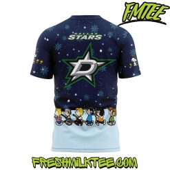 Dallas Stars NHL Peanuts x Snoopy Night Nike TShirt