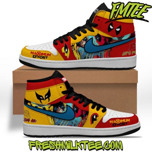 Deadpool x Wolverine Air Jordan 1 Sneaker