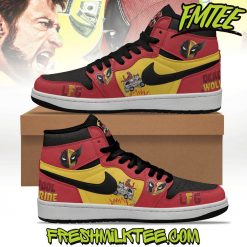 Deadpool x Wolverine Air Jordan 1 Sneaker