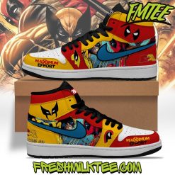 Deadpool x Wolverine Air Jordan 1 Sneaker