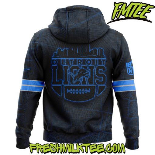 Detroit Lions NFL Back In Black Hoodie