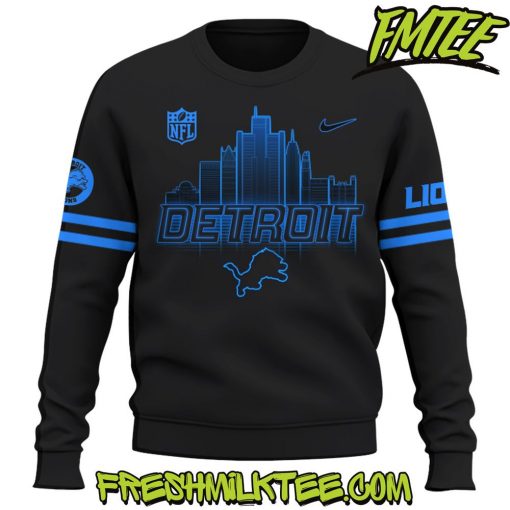 Detroit Lions NFL Back In Black Sweater