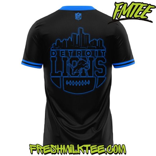 Detroit Lions NFL Back In Black T-Shirt