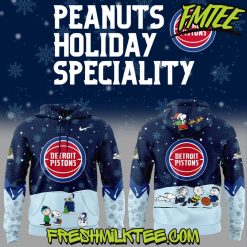 Detroit Pistons NBA Peanuts x Snoopy Hoodie