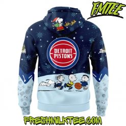 Detroit Pistons NBA Peanuts x Snoopy Hoodie