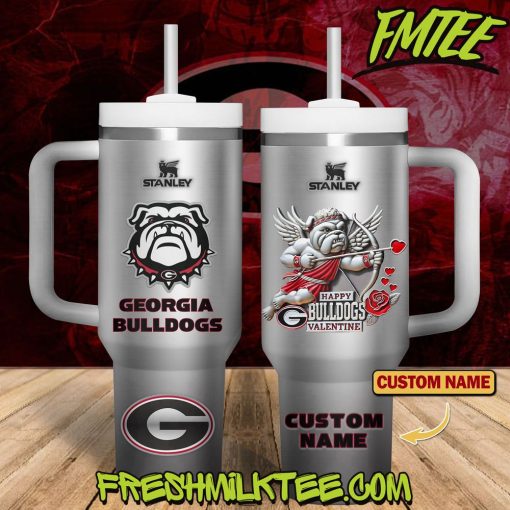 Georgia Bulldogs Football NCAA Stanley Tumbler Cup