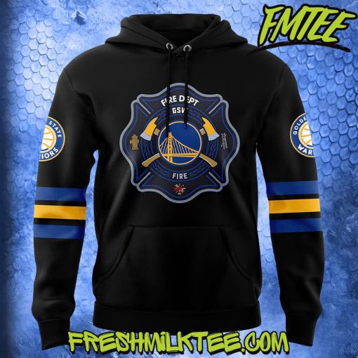 Golden State Warriors NBA Firefighter Appreciation Hoodie