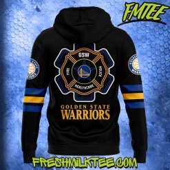 Golden State Warriors NBA Firefighter Appreciation Hoodie