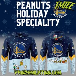 Golden State Warriors NBA Peanuts x Snoopy Hoodie