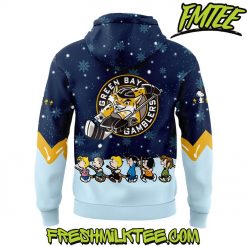 Green Bay Gamblers Hockey Peanuts x Snoopy Hoodie