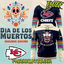 Kansas City Chiefs NFL Dia De Los Muertos Hoodie