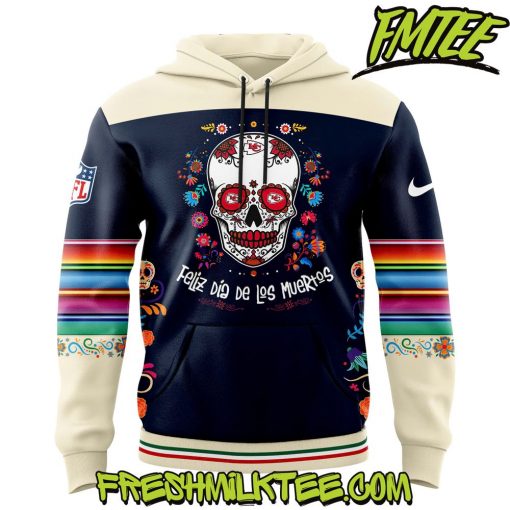 Kansas City Chiefs NFL Dia De Los Muertos Hoodie