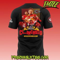 Kansas City Chiefs NFL PLAYOFFS AFC WEST CLINCHED TShirt