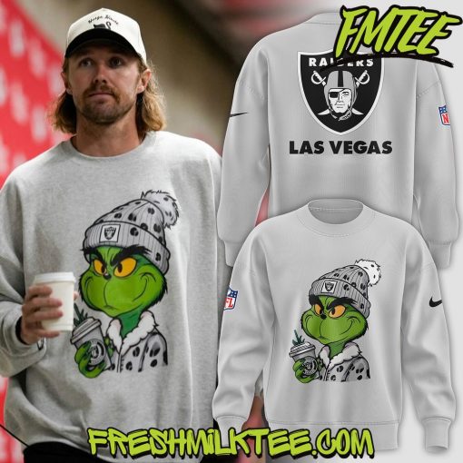 Las Vegas Raiders NFL The Grinch Sweatshirt