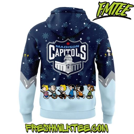 Madison Capitols Hockey Peanuts x Snoopy Hoodie