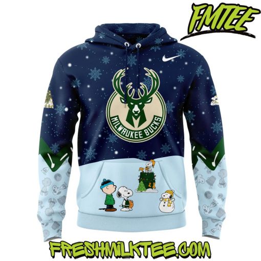 Milwaukee Bucks NBA Peanuts x Snoopy Hoodie