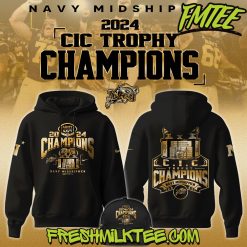 Navy Midshipmen Football NCAA 2024 Champions Hoodie