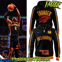 Oklahoma City Thunder NBA Nike City Edition Swingman Hoodie