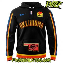 Oklahoma City Thunder NBA Nike City Edition Swingman Hoodie