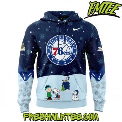 Philadelphia 76ers NBA Peanuts x Snoopy Hoodie