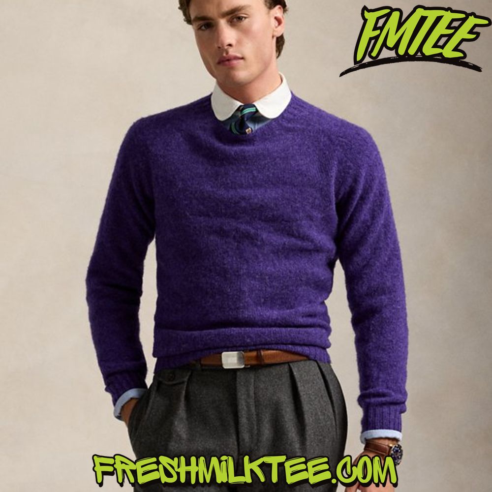 Purple Sweater for Men