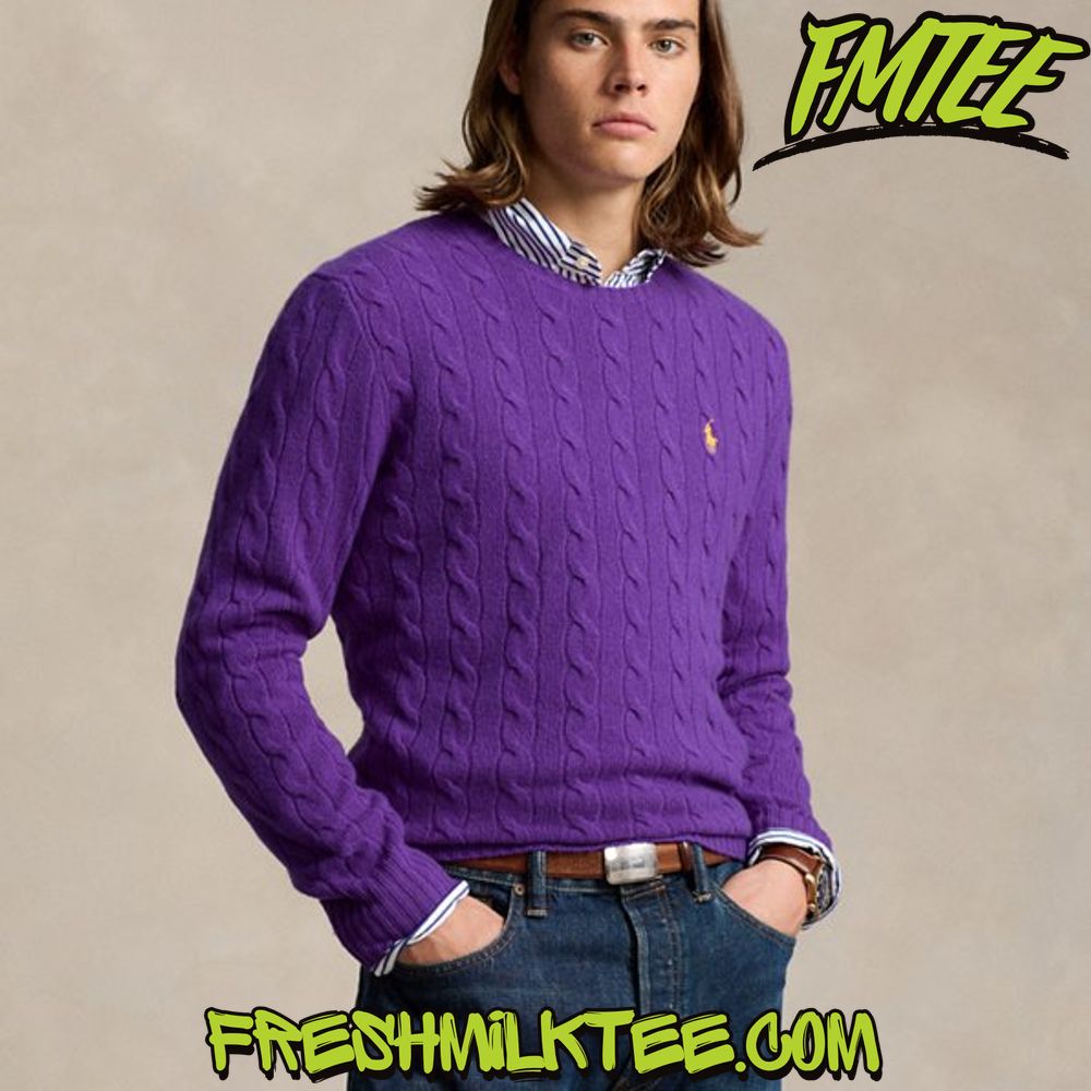 Purple Sweater for Men