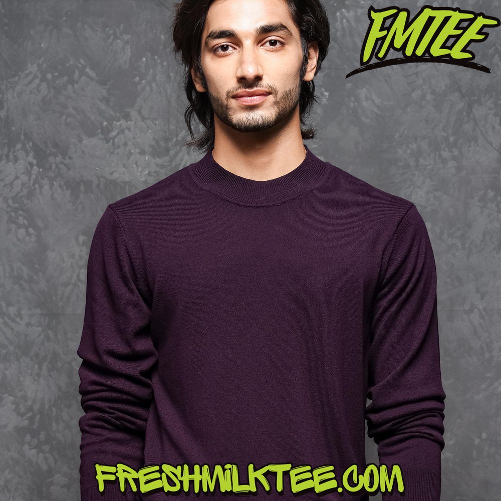 Purple Sweater for Men