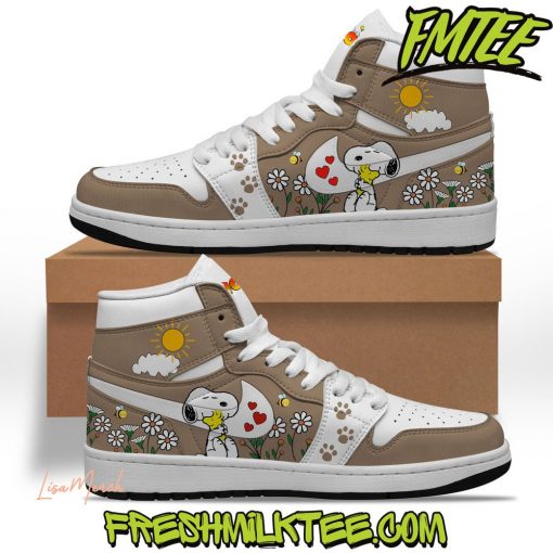 Snoopy Air Jordan 1 Sneaker