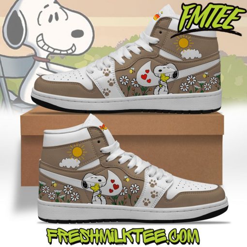 Snoopy Air Jordan 1 Sneaker