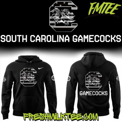 South Carolina Gamecocks Football NCAA Veteran Black Hoodie