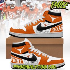 Texas Longhorns Football NCAA Air Jordan 1 Sneaker