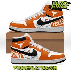 Texas Longhorns Football NCAA Air Jordan 1 Sneaker