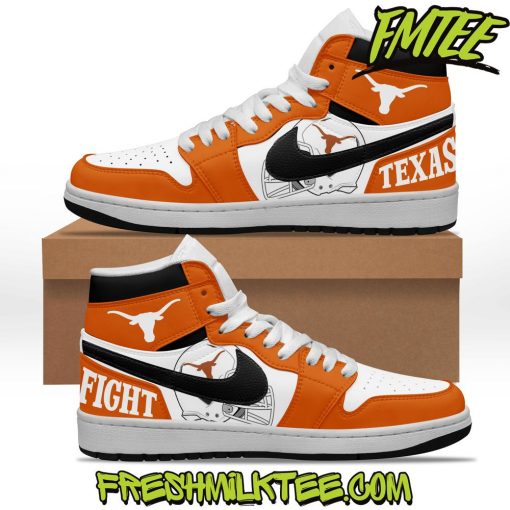 Texas Longhorns Football NCAA Air Jordan 1 Sneaker